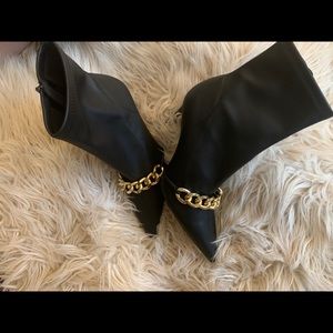 Zara heels with chain details